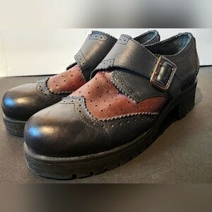 BC Footwear Lug Sole Leather Oxford